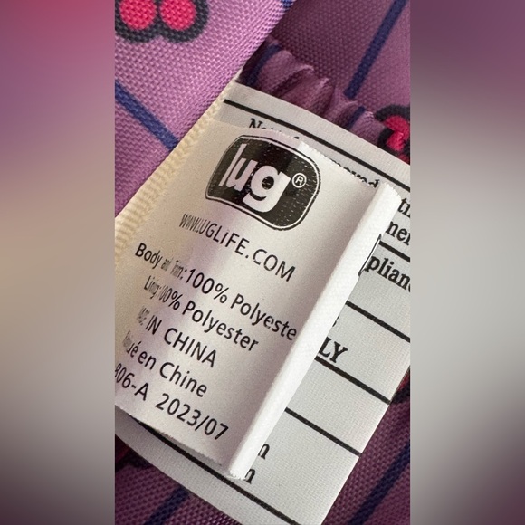 Lug Multicolor Ranger Bird Print Crossbody Bag - Picture 11 of 16